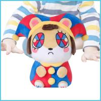 ราคา สําหรับ Pomni หนูแฮมสเตอร์ Plush ตุ๊กตาหนูแฮมสเตอร์ Clown ตุ๊กตายัดไส้ 20 ซม. PP ผ้าฝ้ายบรรจุหนูแฮมสเตอร์ Plushies พร้อม mueadegth (27392623684)