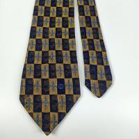 ราคา เนคไท ลายหมากรุก DUNHILL Plaid Necktie Men Silk Tie Made in England (26588651059)