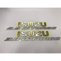 ราคา สติ๊กเกอร์งานสกรีน ISUZU 2.5 Di TURBO / 3.0 Di TURBO สำหรับติดฝาท้ายรถ ISUZU D-max เทียบแท้95% (1209397246)