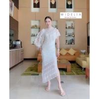 ราคา เดรสลูกไม้ยาวเเสนสวยงานLandmee'ป้ายWidelia@real (24588502062)