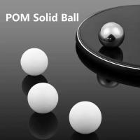 ราคา ปอม ลูกบอลพลาสติกแข็ง 1 มม.-5 มม. โพลีซีเมทิลิลีน พลาสติกลูกกลมสายแก๊งบอลความแม่นยําอุตสาหกรรมลูกพลาสติก 100/200/500 ชิ้น (28765573396)
