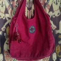ราคา กระเป๋าย่าม Kipling Basic โกโล้รุ่นเก่า สีแดงมะเหมี่ยว (2465068638)