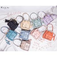 ราคา กระเป๋าแบรนด์ NISA (นิสา) ทรงขนมจีบ PUแท้ พร้อมถุงผ้าแบรนด์ (5791085272)