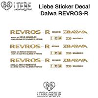 ราคา Liebe สติ๊กเกอร์รูปลอก Custom Daiwa REVROS-R Rod (49351350431)