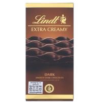 ราคา [ส่งด่วน] Lindt Extra Creamy Dark Chocolate 80g./Lindt Extra Creamy Milk Chocolate 80g. ลินด์ช็อกโกแลตนม (29592888245)