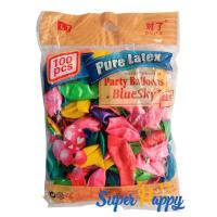 ราคา ลูกโป่งมุกหลากสี ขนาด 10 นิ้ว (1 แพ็ค 100 ชิ้น) ลูกโป่ง 10 นิ้ว ลูกโป่งคุณภาพสูงฮีเลียม (29634584112)