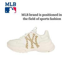 ราคา [พร้อมส่ง]MLB Big Ball Chunky ขาวรองเท้าลำลองของแท้ 100% (27684564707)