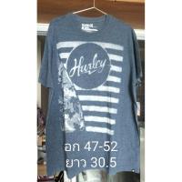 ราคา เสื้อยืดมือสอง Hurley สถาพดีไม่มีตำหนิขาดพร้อมส่ง (48100849168)