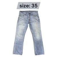 ราคา กางเกงยีนส์ ลีวาย 527 ขาม้า เอว35 ยาว 42 ขา 9 มือสอง รหัส s35 (42556349340)