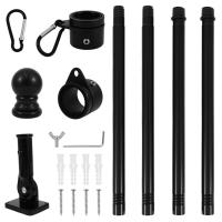 ราคา กลางแจ้งเสาธงชุด5ฟุตติดผนังเสาธงสแตนเลสพร้อมขายึดสําหรับสวน ร้านค้า7001 (44600985362)