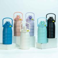 ราคา ก46/กระบอกน้ำเก็บอุณหภูมิ ขนาด 1000ml พร้อมหลอด แถมสติ๊กเกอร์3D (23681916976)