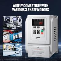 ราคา Single to 3 Phase VFD Inverter High Performance AC 220V Professional Variable Frequency Drive Speed Controller 2.2kw 4kw (47450032374)