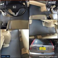 ราคา พรมปูพื้นรถยนต์ HONDA CRV-G3 ลายกระดุม 4 ชิ้น ยางEVA พื้นเรียบ+ตีนตุ๊กแก (5105500651)