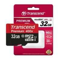 ราคา Transcend Micro SDHC UHS-I (U1) Speed Class 10 60MB/S 32GB 400X (พรีเมี่ยม) (61547891)