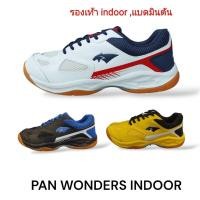 ราคา รองเท้า indoor แบดมินตัน PAN WONDERS (PFS207)พื้นยางธรรมชาติไซร์ 36-46 (สินค้าลิขสิทธแท้) (27268481063)