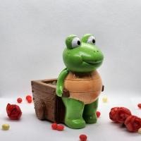 ราคา กระถางปูนเปลือย "กระถางเต่ายืน" (26266821581)