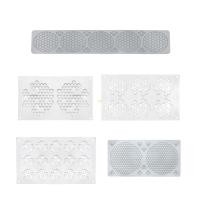 ราคา Yu แม่พิมพ์ซิลิโคนรูปรังผึ้งรังผึ้งแม่พิมพ์ช็อกโกแลตรังผึ้งตกแต่งใส่ตาข่ายมูสรังผึ้ง Mould 5 รูปแบบ Cho (26826871070)