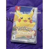 ราคา pokemon let’s go pikachu - nintendo switch (มือสอง) (22307633500)