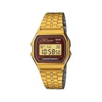 ราคา Casio นาฬิกาข้อมือ สีทอง สายสแตนเลส รุ่น A159WGEA-5DF (141394255)