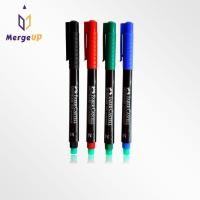 ราคา ปากกาเคมี M 1525 FABER CASTELL Multimark 1525 ปากกาเขียนแผ่นใส เขียนซีดี (7255778709)