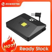 ราคา Type-C เครื่องอ่านบัตรประชาชน Zoweetek Smart Card Reader เครื่องอ่านบัตรแบบพกพา (43101399232)