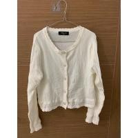 ราคา 4-7 (Y) Comme Ca Ism เสื้อคาร์ดิแกนสีขาวสําหรับเด็กผู้หญิง (41955008535)