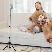 ราคา ขาตั้งไอแพด Universal Adjustable Tablet Tripod Floor Stand Tablet Holder (ใช้กับ Tablet, iPad ปรับระดับได้ 70-140 ซ.ม.) (4244441808)