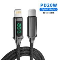 ราคา D-POWER CB-S01 รองรับฟาสชาร์จ 20W และการถ่ายโอนข้อมูล พร้อมจอ LED แสดงกำลังไฟ ความยาว 100ซม.... (25766135239)