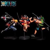 ราคา One Piece Figurine Ace Luffy Sabo Running Model Two-Dimensional Toy Pendulum Boys' birthday gifts (28717598571)