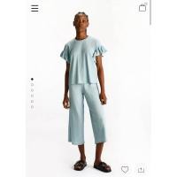 ราคา Lefties กางเกงผ้ายืดpolyester ผ้านุ่มมีน้ำหนัก ใส่สบาย (28709515556)