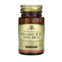 ราคา [ วิตามินบี 12 ] Solgar, Sublingual Vitamin B 12, 1,000 mcg x 100 เม็ด (Nuggets) //B12 (42365465133)