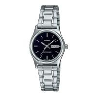 ราคา Casio Standard นาฬิกาข้อมือผู้หญิง สายสเตนเลส รุ่น LTP-V006D,LTP-V006D-1B2,LTP-V006D-1B2UDF - สีเงิน (5715151403)