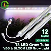 ราคา LED grow light ไฟปลูกต้นไม้ T8 tube 110CM 12แถว IP65waterproof ไฟช่วยต้นไม้เติบโต Full spectrum ไฟเส้นปลูกต้นไม้ Plant (40954668886)