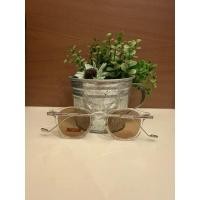 ราคา แว่นกันแดด ทรงกลม เลนส์สีชาใส (25723668945)