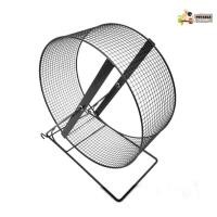 ราคา จักรวิ่งแบบเหล็ก พร้อมขาตั้ง สำหรับเม่นแคระ ไร้เสียง คุณภาพดี ตกแต่งกรง สวยงาม (23759862792)