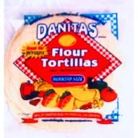 ราคา Danitas flour tortillas แผ่นแป้งทอร์ทิล่าส์ ตราดานิต้าส์ ขนาด 6 นิ้ว น้ำหนัก 235 กรัม/แพ็ค (28010925725)