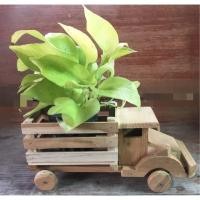 ราคา กระถางต้นไม้(ไม้สัก) (957425110)