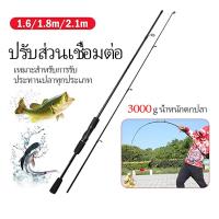 ราคา คันเบ็ดตกปลา คันสปิน คันเบ็ด ul คันเบ็ดตีเหยื่อปลอม คันเบ็ดตกกุ้ง 1.6M/1.8M/2.1M (27321983794)