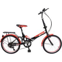ราคา K-BIKE MAXX จักรยานพับได้ FOLDING BIKE 20 นิ้ว 6 Speed รุ่น 20K62 All New (ดำ/แดง) (1483103027)