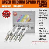 ราคา 100% ORIGINAL NGK 4912 ILKAR7B11 Laser Iridium Spark Plug สําหรับ Toyota/ Nissan/ Perodua/ Subaru/ Mazda (27819307950)