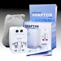 ราคา Universal plug หัวปลั๊กไฟทั่วโลกใช้ต่างประเทศ/ปลั๊กสากล (638581094)