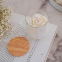 ราคา เทียนหอม Flora dome candle (1ชิ้น) เทียนหอมตกแต่งบ้าน เทียนแท่งไขถั่วเหลือง ไม่มีพาราฟิน เทียนหอม เทียนแท่งขายดี ของขวัญ (40903560242)