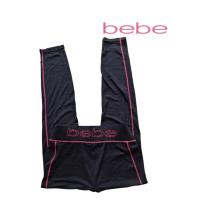 ราคา bebeกางเกงขายาวเข้ารูปสกินนี่แต่งขอบโลโก้ใหญ่bebeไซต์L (23675201416)