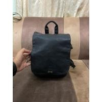 ราคา Earth Music & Ecology Red Label Leather Black Plain Backpack (27010920996)