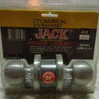 ราคา ลูกบิดประตู ห้องน้ำ Jack 9585SS-BK (16740167640)