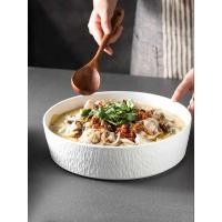 ราคา ความจุขนาดใหญ่จานซุปเซรามิกเชิงพาณิชย์ขนาดใหญ่ดองกะหล่ําปลีจานปลาจานกุ้งก้ามกรามรสเผ็ดอ่างอาหารทะเลกลับหม้อจานเนื้อ (41570254691)