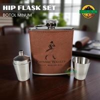 ราคา ขวดน้ําดื่มไวน์สแตนเลสคลาสสิกฟรี 1 ช่องทาง 2 แก้ว Johnnie Walker Jack Daniel (40622542494)