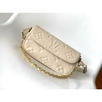 ราคา LOUIS VUITTON IVY กระเป๋าสตางค์หนังวัวทรงบาแกตต์ สะพายข้าง สำหรับผู้หญิง M82210 650 (29283698584)