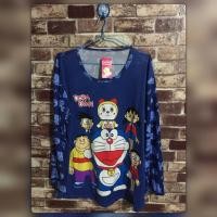 ราคา เก็บเงินปลายทาง ชุดนอนโดเรม่อน ขายาว แขนยาว ผ้านุ่มๆ ใส่สบาย ไม่หดตัว (6212714631)