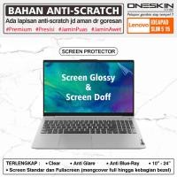 ราคา LAYAR ฟิล์มกันรอยหน้าจอเข้ากันได้กับ Lenovo IdeaPad Slim 5 5i-15 15ARE05 Glossy Doff Anti Blueray (52651803101)